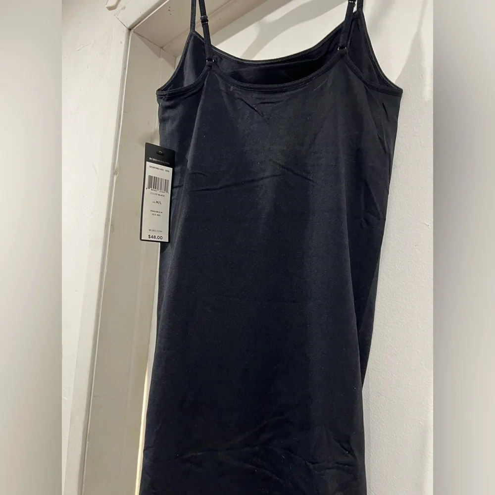 BCBG Max Azria Camisole style dress in Black NWT - Picture 3 of 6